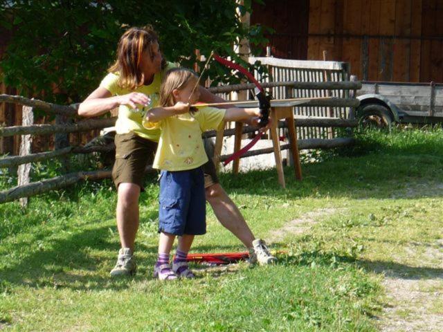 Sportbauernhof - Gasthaus Hochalmblick Krems in Kaernten Kültér fotó